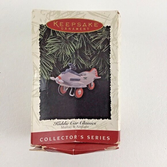 Hallmark Other - Hallmark Keepsake Christmas Ornament #3 Kiddie Car Classic Murray Airplane 1996